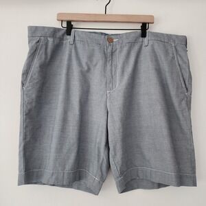 Tommy‎ Hilfiger Custom Fit blue white striped shorts mens size 44